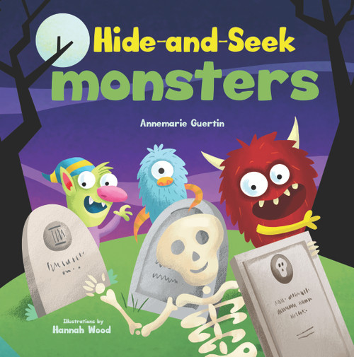 Hide-and-Seek Monsters (A Lift-the-Flap Book) by Annemarie Riley Guertin, Hannah Wood, 9781641709958