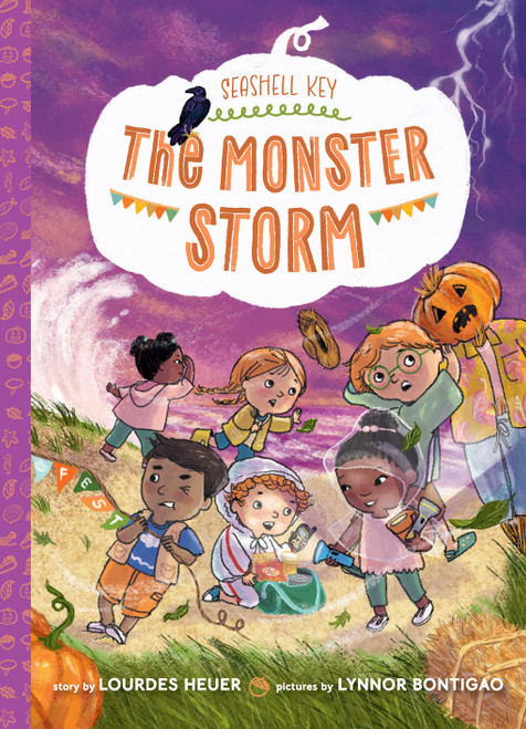 The Monster Storm (Seashell Key #2) (A Chapter Book) - 9781419767449 by Lourdes Heuer, Lynnor Bontigao, 9781419767449