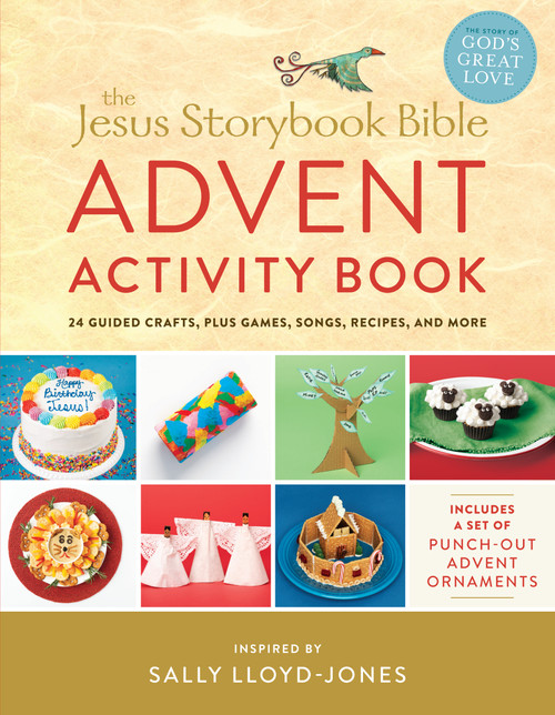 The Jesus Storybook Bible Advent Activity Book (24 Guided Crafts, plus Games, Songs, Recipes, and More) by Sally Lloyd-Jones, Jago Silver, 9780310753797