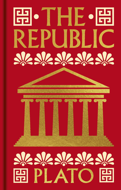 The Republic (Gilded Pocket Edition) (Miniature Edition) by Plato, Benjamin Jowett, Benjamin Jowett, 9781398851450