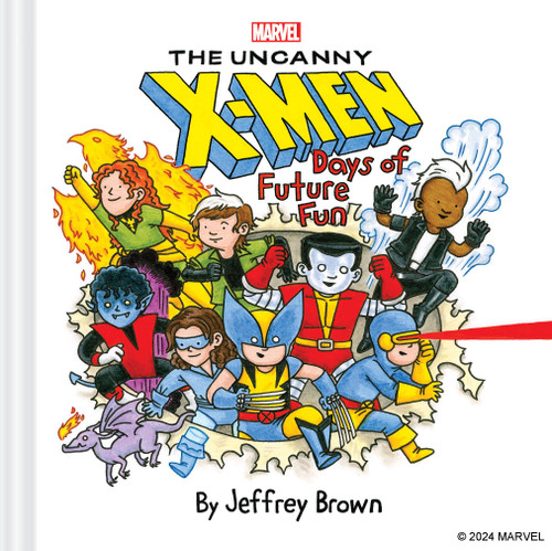Marvel The Uncanny X-Men (Days of Future Fun) by Jeffrey Brown, 9781797233529
