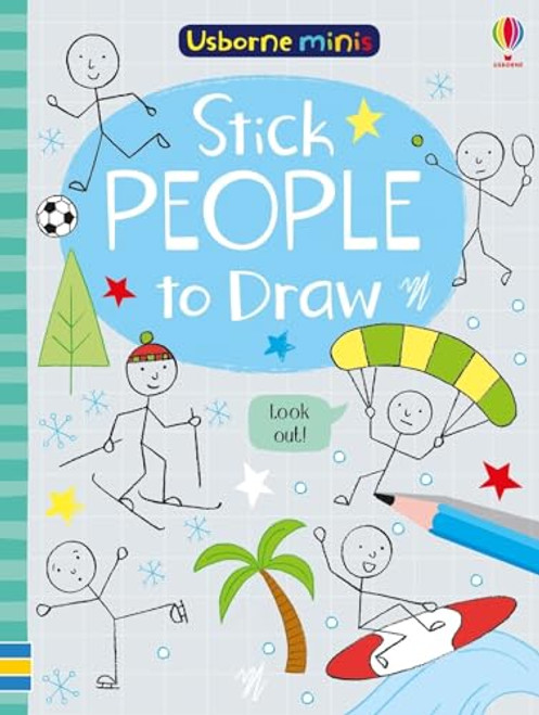 Stick People to Draw (Miniature Edition) by Sam Smith, Jenny Addison, 9781835404454