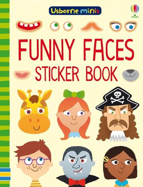 Funny Faces Sticker Book by Sam Smith, Carly Davies, 9781835404485