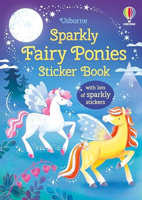 Sparkly Fairy Ponies Sticker Book by Holly Bathie, Katie Wood, 9781836050414