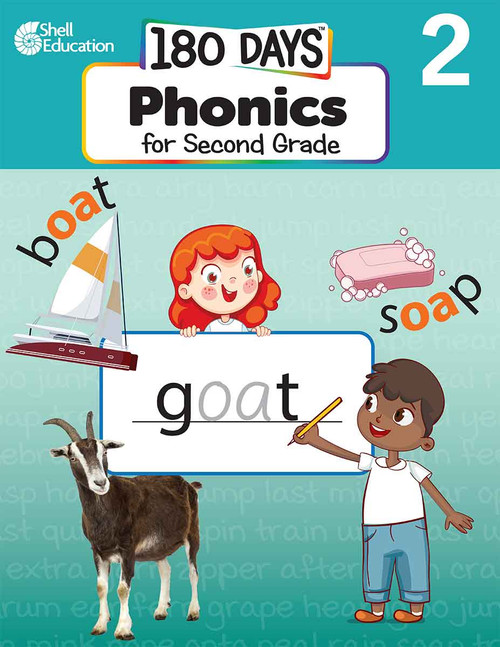 180 Days™: Phonics for Second Grade (Practice, Assess, Diagnose) by Kaitlin Blicharz, 9781087662572
