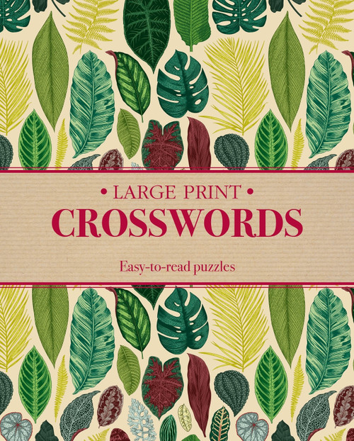 Large Print Crosswords (Easy-to-Read Puzzles) - 9781398838475 by Eric Saunders