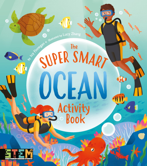 The Super Smart Ocean Activity Book by Lucy Zhang, Gemma Barder, 9781398825611
