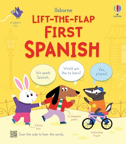 Lift-the-flap First Spanish by Alice Beecham, Isa Pirracas, 9781836050599
