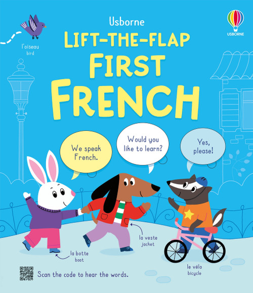 Lift-the-flap First French by Alice Beecham, Isa Pirracas, 9781836050605
