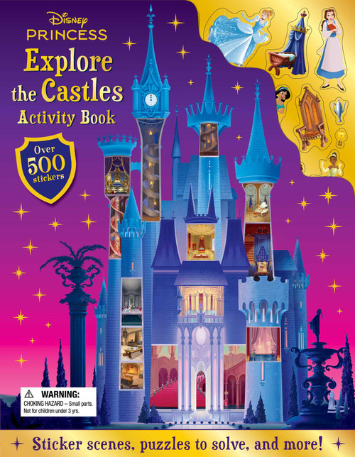 Disney Princess: Explore the Castles Activity Book (With Over 500 Stickers) by IglooBooks, 9781835444214