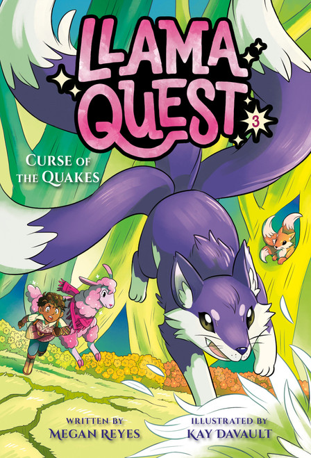 Llama Quest #3: Curse of the Quakes by Megan Reyes, Kay Davault, 9780593808603