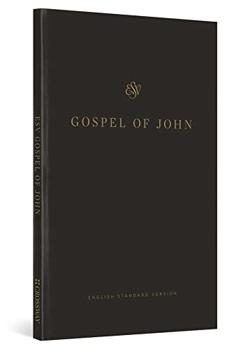 ESV Gospel of John (Paperback, Black) (Miniature Edition) - 9781433599651 by , 9781433599651
