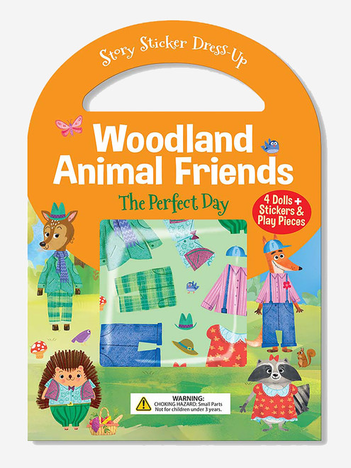 Woodland Animal Friends: The Perfect Day (Story Sticker Dress-Up) by Betsy Ochester, Chiara Galletti, 9780486853741