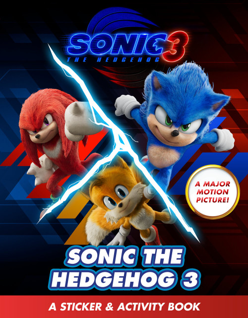 Sonic the Hedgehog 3: A Sticker & Activity Book by Gabriella DeGennaro, 9780593891490