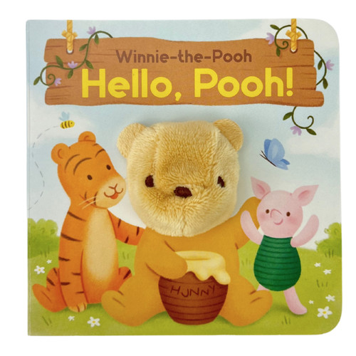 Winnie-the-Pooh Hello, Pooh Puppet Book (Miniature Edition) by Cottage Door Press, A.A. Milne, Daniela Massironi, 9798890191946