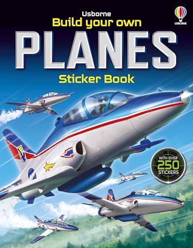 Build Your Own Planes Sticker Book by Simon Tudhope, Adrian Mann, 9781836050896