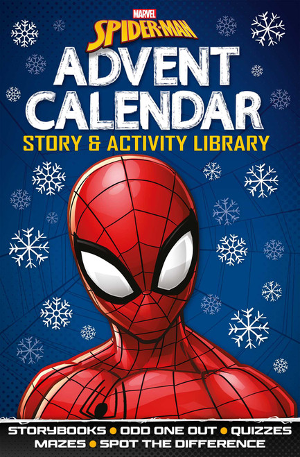 Marvel Spider-Man: 5-in-1 Advent Calendar (Story & Activity Library with 24 Books to Open Every Day Leading Up to Christmas) by IglooBooks, 9781837952335
