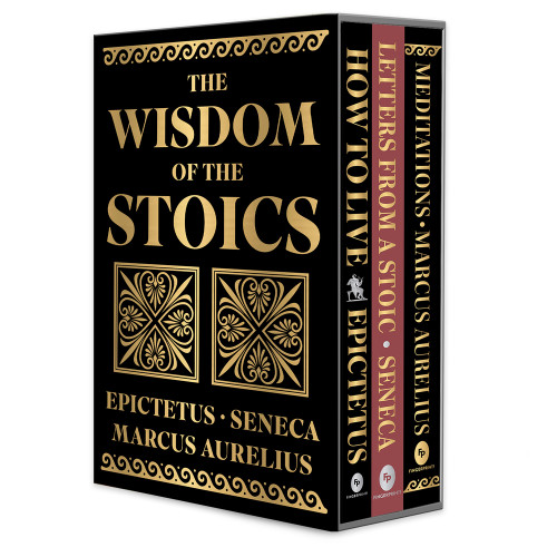 The Wisdom of the Stoics Boxed Set (Deluxe Hardbound Edition) by , 9789362147516