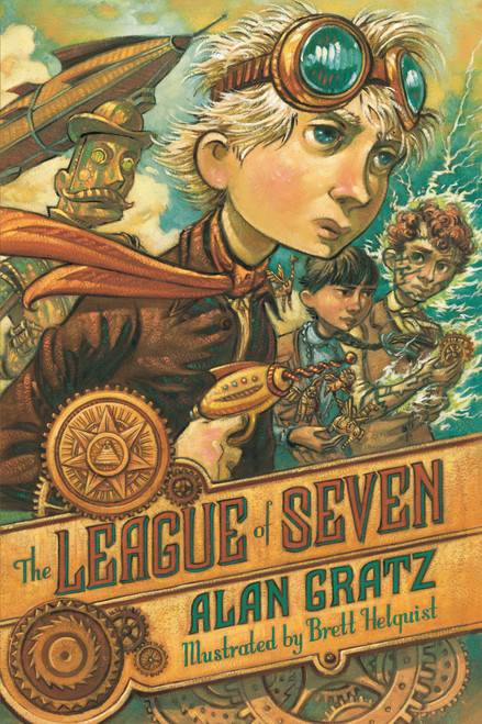 The League of Seven by Alan Gratz, Brett Helquist, 9780765338259