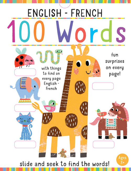 Slide and Seek: 100 Words English-French by iSeek, 9798886742558