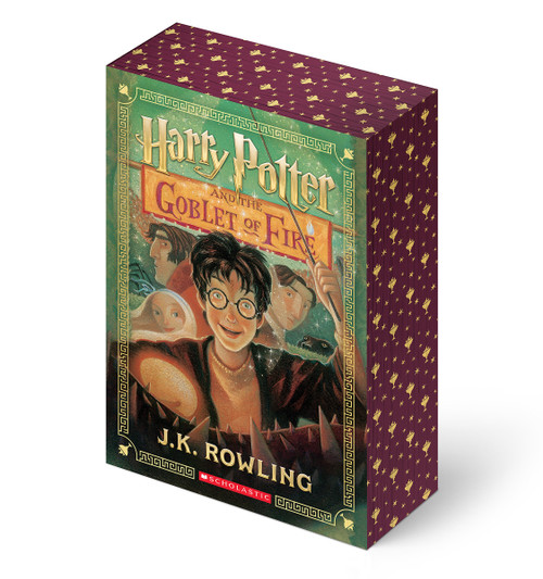 Harry Potter and the Goblet of Fire (Stenciled Edges) (Harry Potter, Book 4) by J. K. Rowling, Mary GrandPré, 9781546171423