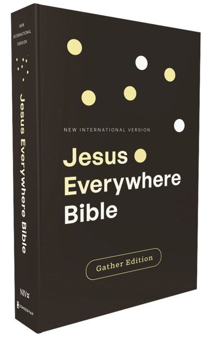 NIV, Jesus Everywhere Outreach Bible, Larger Print, Paperback, Comfort Print, 9780310467571