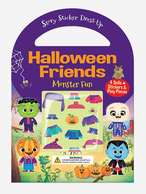 Halloween Friends: Monster Fun (Story Sticker Dress-Up) by Betsy Ochester, Chiara Galletti, 9780486853758
