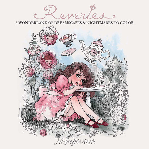 Reveries: A Wonderland of Dreamscapes and Nightmares to Color by Neimy Kanani, 9780486854946