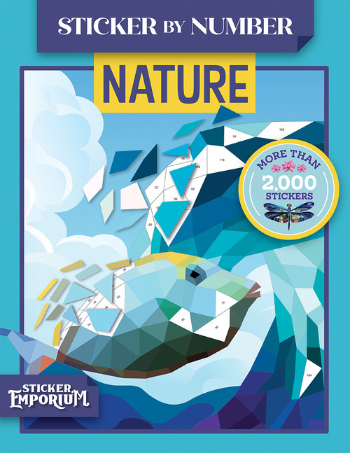 Sticker by Number Nature (Sticker Emporium) by Parragon Books, 9798890191748