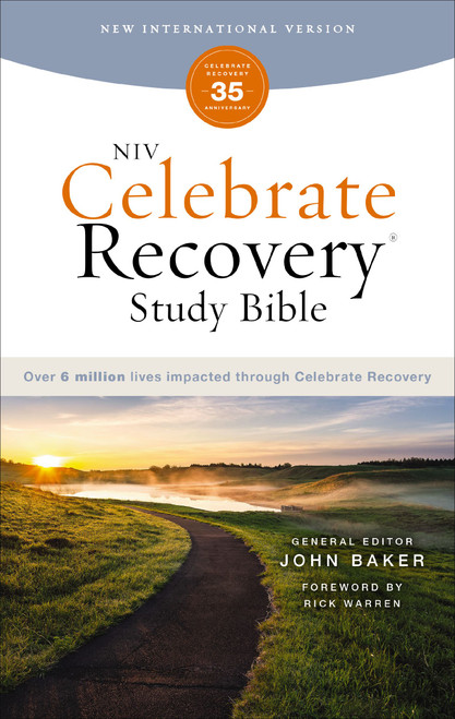 NIV, Celebrate Recovery Study Bible (35th Anniversary Edition), Paperback, Comfort Print by John Baker, Rick Warren, 9780310466949