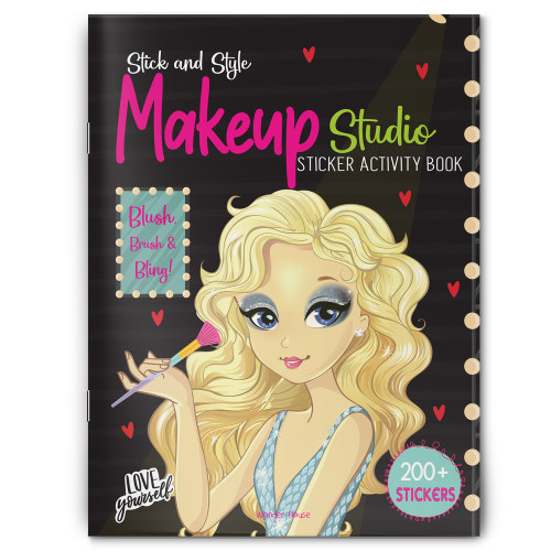 Stick and Style - Makeup Studio (Sticker Activity Book) by Wonder House Books, 9789362140616