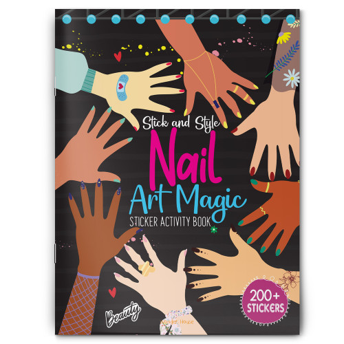 Stick and Style - Nail Art Magic (Stickers Activity Book) by , 9789362149992