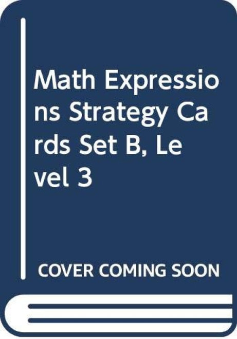 Strategy Cards, Set B Level 3 by MATH, 9780618715206