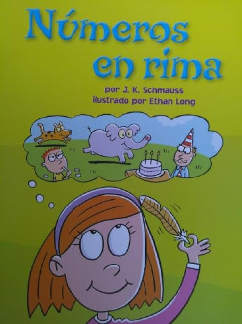 N·meros en rima (Math Reader; CAC6/TXC7) (Spanish Edition) by Math, 9780618935468