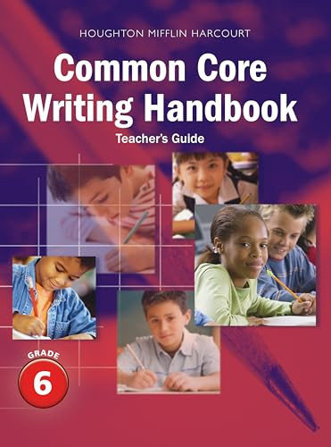 Writing Handbook Teacher's Guide Grade 6 by HMH HMH, 9780547865072