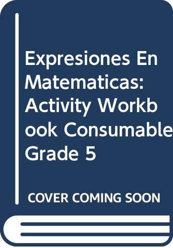 Activity Workbook Consumable Grade 5 (Spanish Edition) by HNM HNM, 9780547882765