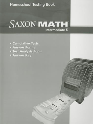 Testing Book Grade 5 by SX SX, 9780544129900