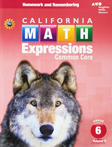 Homework and Remembering Workbook, Volume 2 Grade 6 by HNM HNM, 9780544211421