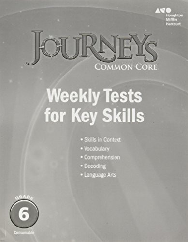 Common Core Weekly Assessments Grade 6 by HMH HMH, 9780544227675
