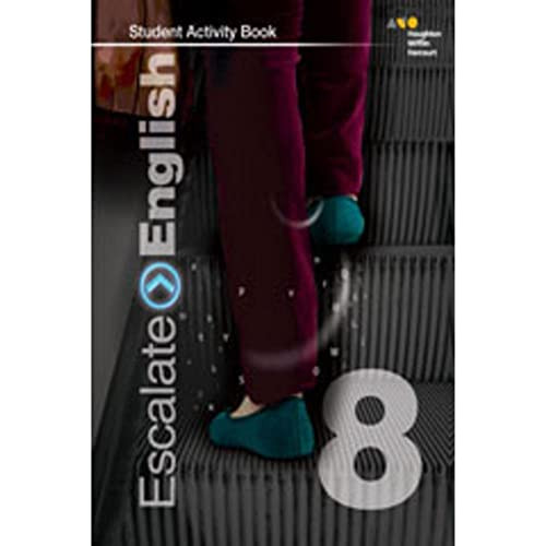 Student Activity Book Grade 8 by HOUGHTON MIFFLIN HARCOURT, 9780544578999