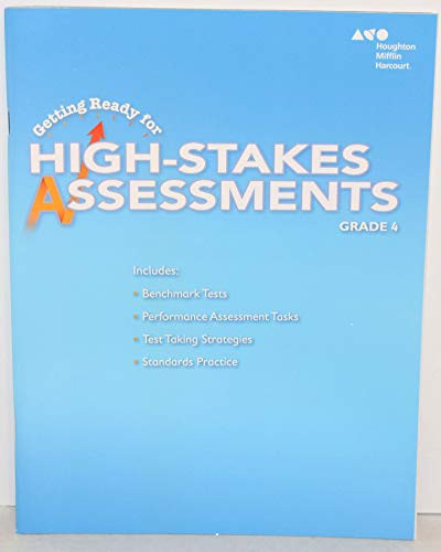 Getting Ready for High Stakes Assessments Student Edition Grade 4 by HOUGHTON MIFFLIN HARCOURT, 9780544601956