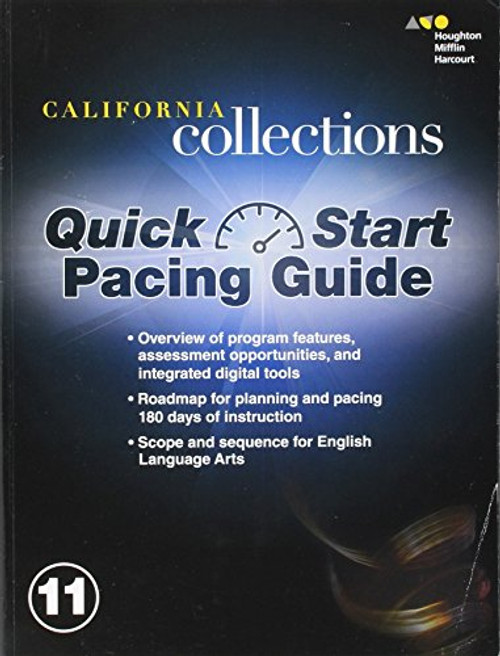 Quick Start Pacing Guide Grade 11 by HMH HMH, 9780544612563