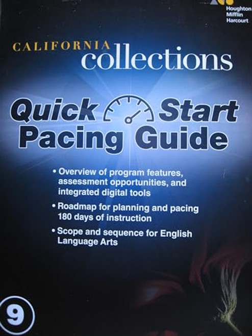 Quick Start Pacing Guide Grade 9 by HMH HMH, 9780544611061