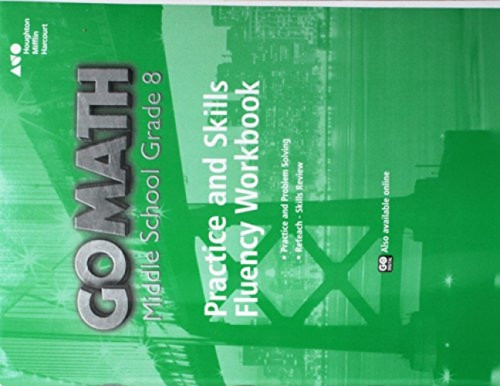 Practice Fluency Workbook Grade 8 - 9780544817449 by HMH HMH