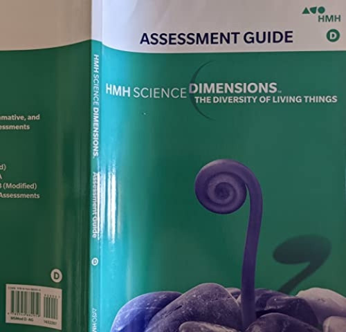 Assessment Guide Grades 6-8 (Module D The Diversity of Living Things) by HMH HMH, 9780544882959