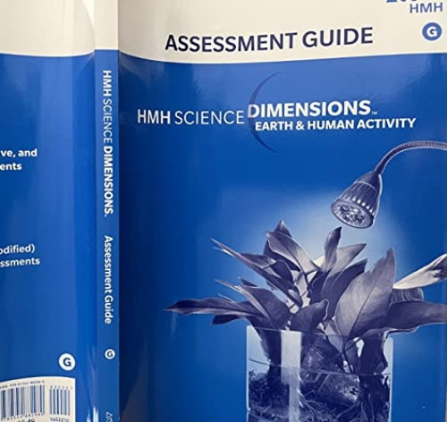 Assessment Guide Grades 6-8 (Module G Earth & Human Activity) by HMH HMH, 9780544882980