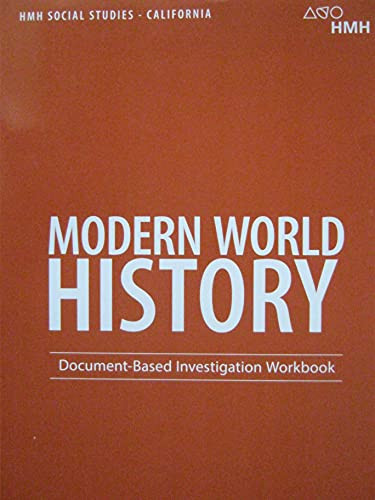 Document Based Investigation Workbook by HOUGHTON MIFFLIN HARCOURT, 9781328816535