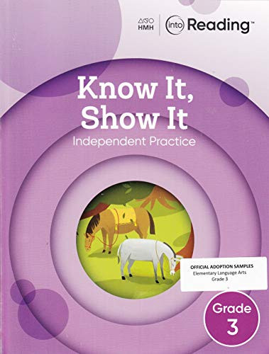 Know It Show It Grade 3 by HOUGHTON MIFFLIN HARCOURT, 9781328453242