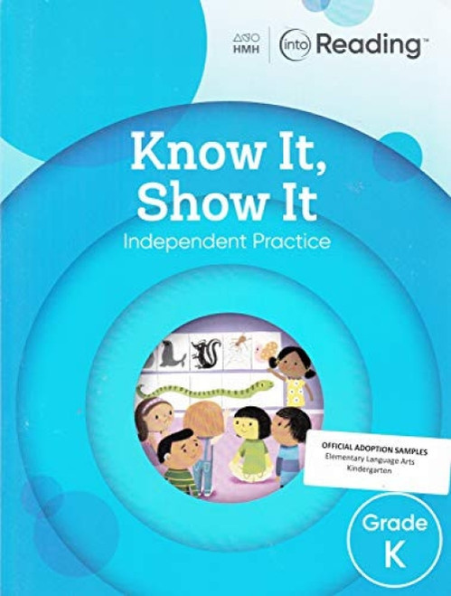 Know It Show It Grade K by HMH HMH, 9781328460547