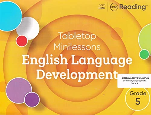 Tabletop Minilessons English Language Development Grade 5 by HOUGHTON MIFFLIN HARCOURT, 9781328491657